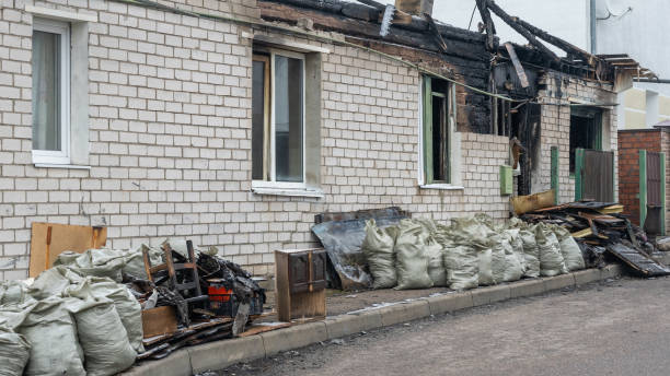 Professional Fire Damage Repair technician working in Jefferson, TX
